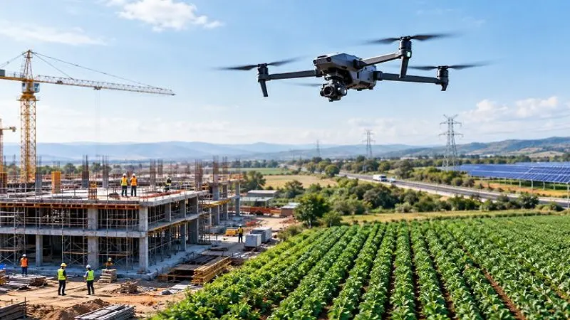 How Businesses Are Using Drones Across Construction, Agriculture and More